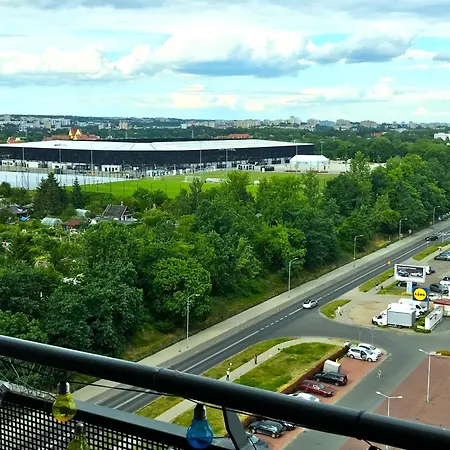 Sky View Santocka Апартаменты Щецин