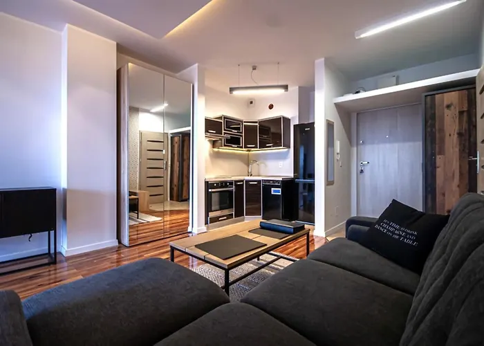 Sky View Santocka Апартаменты Щецин